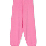 Billie Blush - Glittered Knit Illustrated Jogger - Pink