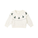 Rylee & Cru - Fair Isle Sweater - Trees