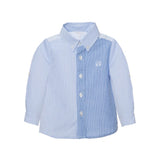 Patachou - Striped Shirt - Pale Blue