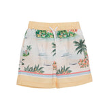 Patachou - Saint Tropez Bermuda Swim Short - Multicolour