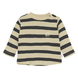 Noppies - Safa Long Sleeve Tee - Wood Ash Stripe