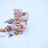 Molo - Pyxis Fur - Retro Flowers