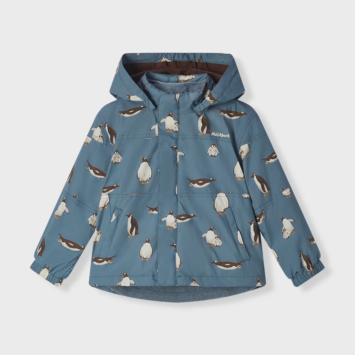Hooded Raincoat Penguin Rain Jacket Milkbarn Hooded Windbreaker