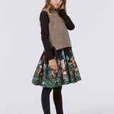 Molo - Glitter Tights - Navy Sky