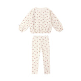 Rylee & Cru - Spongey Knit Set - Ruby Ditsy