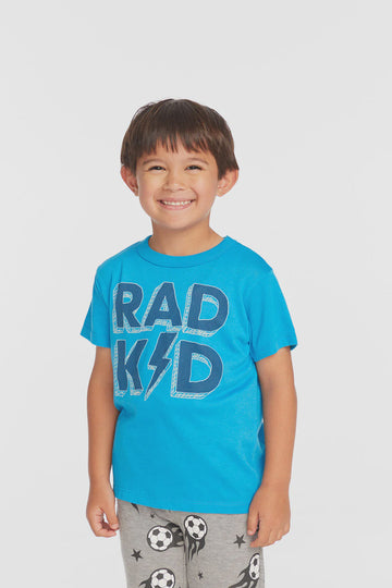 Chaser - Rad Kid Tee - Blue