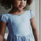 Konges Slojd - Mousse Puff Dress - Zen Blue