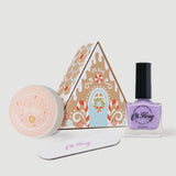 Oh Flossy - Christmas Gingerbread House Mini Mani Set