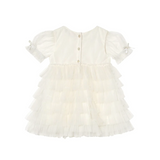 Tutu du Monde - Bebe Dreamscape Tulle Dress - Milk