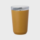 Kinto - To Go Tumbler (360ml/12.2oz) With Plug - Coyote