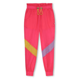 Billie Blush - Hooded Sporty Windbreaker & Jogger Set - Pink Multi