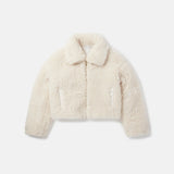 Stella McCartney - Collared Teddy Jacket - White