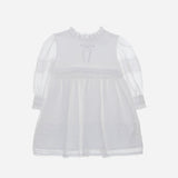 Patachou - White Chiffon Dress