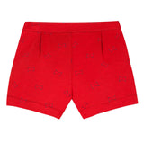 Lili Gaufrette - Red Shorts