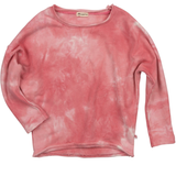 Appaman - Slouchy Sweatshirt - Pink Tie Dye
