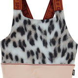 Molo- Olivia Sports Top (Snowy Leo Fur)