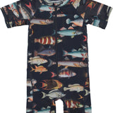 Molo - Neka Short Sleeve Swimsuit - Art of Fish