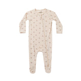 Rylee & Cru - Modal Footie - Antique Holly Berry