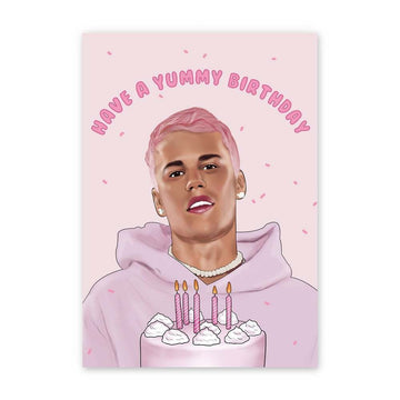 Studio By London - Justin Bieber Birthday Card