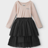 Nununu - Dancer Dress - Black & Nude