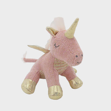 Mon Ami - Uliana Unicorn Knit Rattle