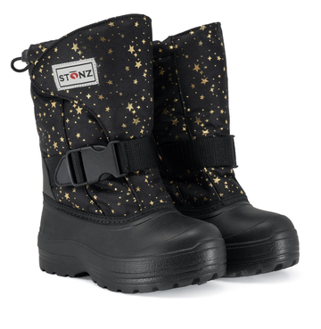 Stonz - Trek Kids Snow Boots - Golden Stars