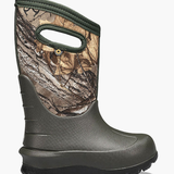 Bogs - Neo-Classic Real Tree Kid's Winter Boots - Dark Green