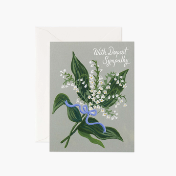 Rifle Paper co. - Lily of the Valley Sympathy Card