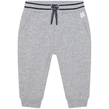 Carrement Beau - Sweatpants with Ribbed Stripe Waist - Light Grey