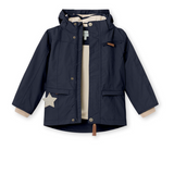 MINI A TURE Copenhagen - Vestayan Fleece Lined Spring Jacket - Ombre Blue