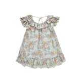 Louise Misha - Natiya Organic Printed Cotton Dress - Water Jodhpur Flower