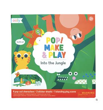 Ooly - Pop! Make & Play - Into the Jungle