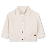 Carrement Beau - Cotton Twill Jacket Seashell Embroidery - Apricot
