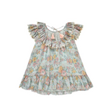 Louise Misha - Natiya Organic Printed Cotton Dress - Water Jodhpur Flower