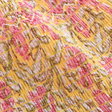 Louise Misha - Malika Cotton Crinkle Top - Lemon Patchouli Spring