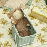 Olli Ella - Rattan Piki Basket - Vintage Blue