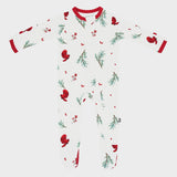 Kyte Baby - Zippered Footie - Winterberry