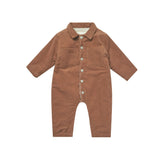 Rylee & Cru - Cord Baby Jumpsuit - Spice