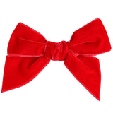 Condor - Coquette Hair Clip with Bow - Red Velvet