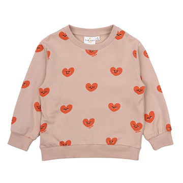 The New - Nell Sweatshirt - Adobe Rose