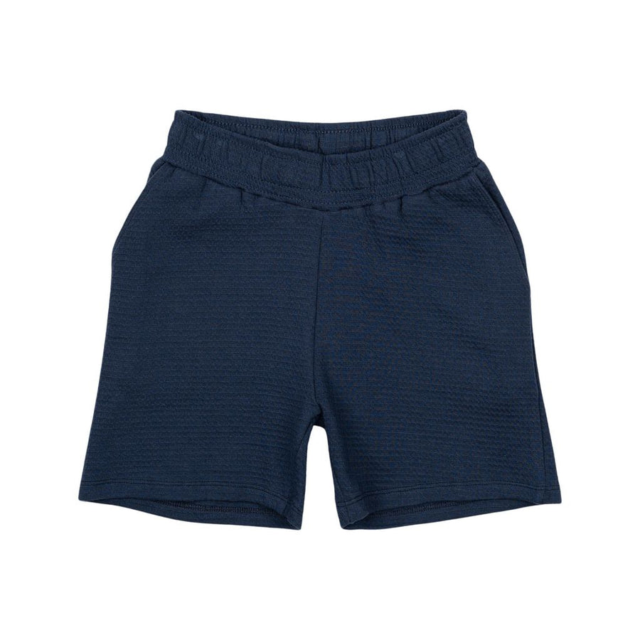 The New - Nudvig Waffle Shorts - Mood Indigo