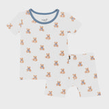 Kyte Baby - Short Sleeve Pajama Set - Teddy Bear