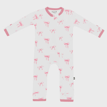 Kyte Baby - Zippered Romper - Bow