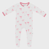 Kyte Baby - Zippered Footie - Bow