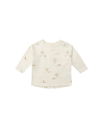 Quincy Mae - Long Sleeve Tee - Fox Land