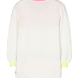Billie Blush - Polo Collar Knitted Dress - Ivory