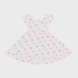 Kyte Baby - Puff Sleeve Dress - Bow