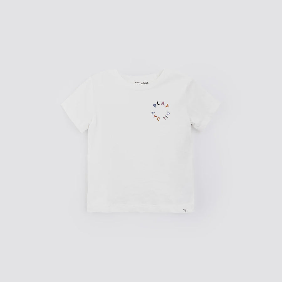 Miles the Label - Play All Day Shirt - Off White