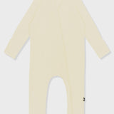 Kyte Baby - Ribbed Zipper Romper - Chamomile