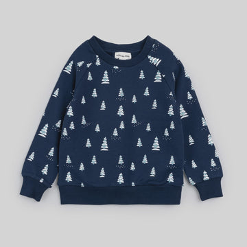 Miles the Label - Snowy Pine Sweatshirt - Navy